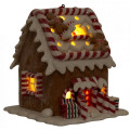 Χριστουγεννιάτικο φωτιζόμενο σπιτάκι Gingerbread