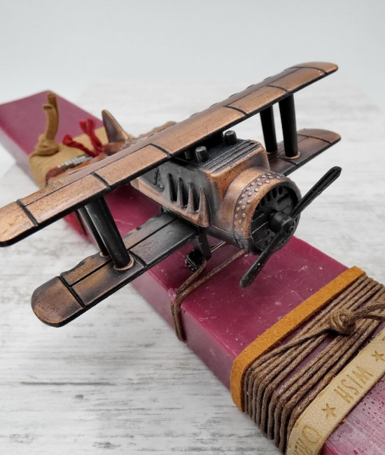 Aircraft Sharpener Easter Candle