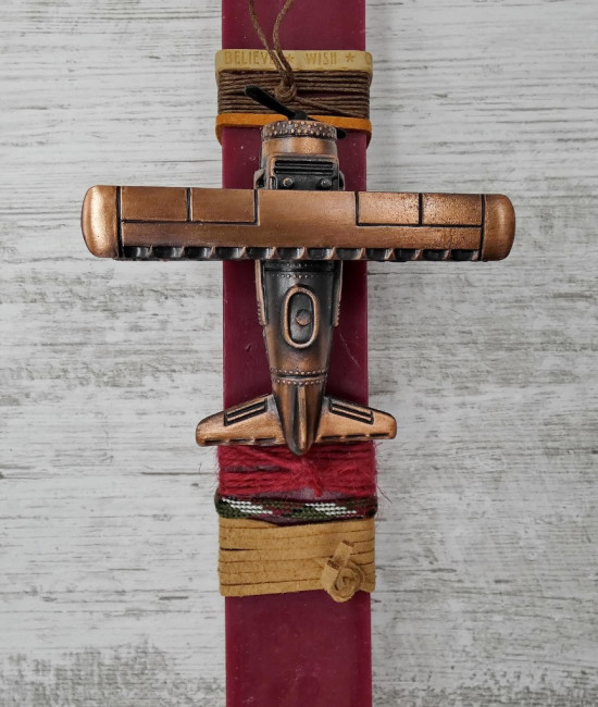 Aircraft Sharpener Easter Candle
