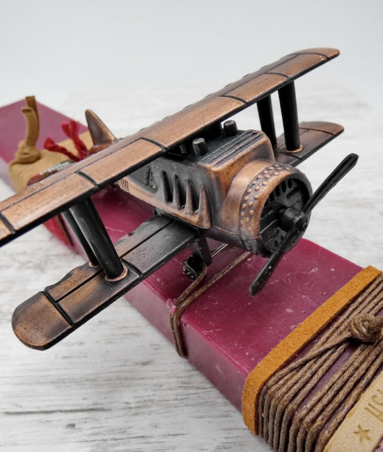 Aircraft Sharpener Easter Candle
