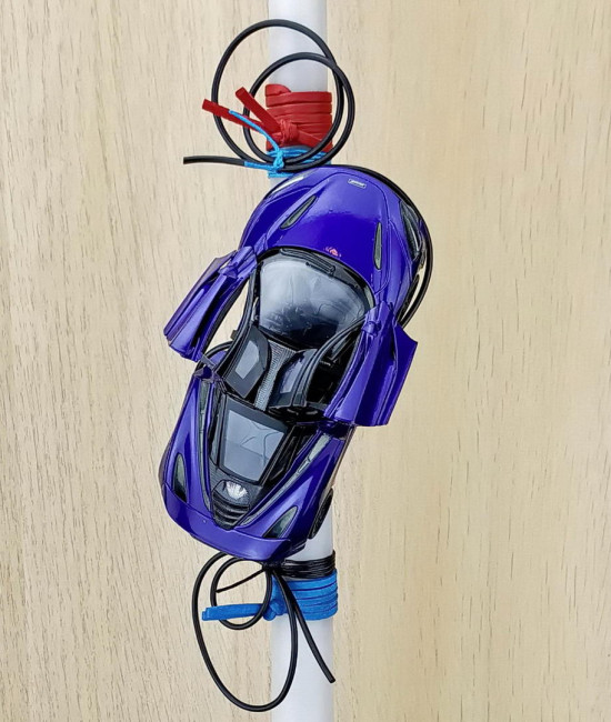 Λαμπάδα με αυτοκινητάκι McLaren
