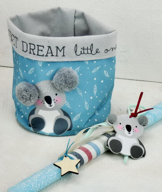 Easter candle Koala for boys