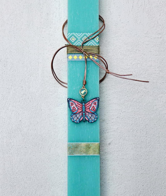 Λαμπάδα με γυναικείο κολιέ Λαμπάδα με γυναικείο κολιέ