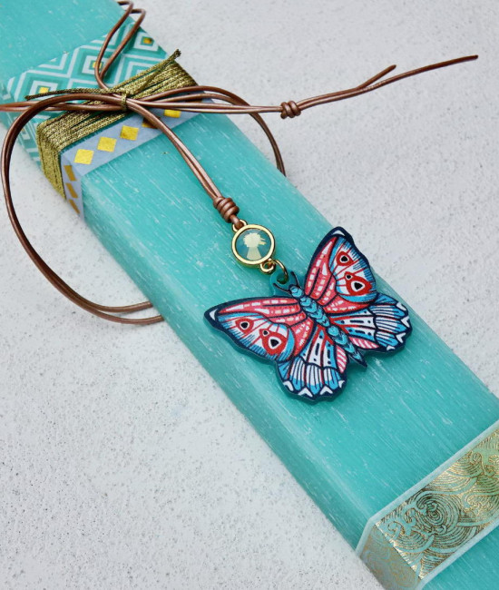 Λαμπάδα με γυναικείο κολιέ Λαμπάδα με γυναικείο κολιέ