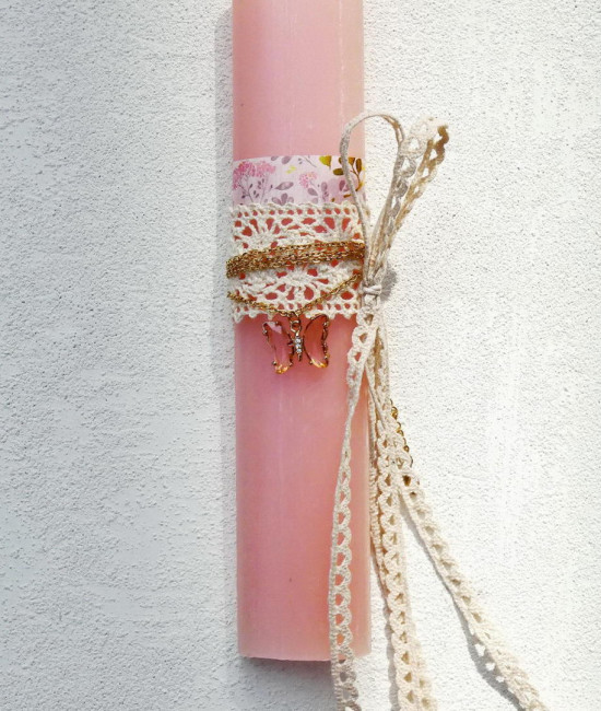 Λαμπάδα με κολιέ Sweet Spring