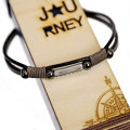 Easter candle for men with bracelet 