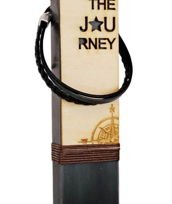 Easter candle for men with bracelet 
