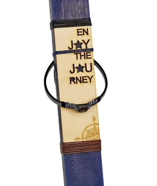 Easter candle for men with bracelet 