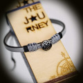 Easter candle for men with bracelet 