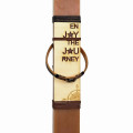 Easter candle for men with bracelet 