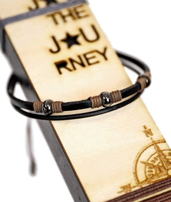 Easter candle for men with bracelet 