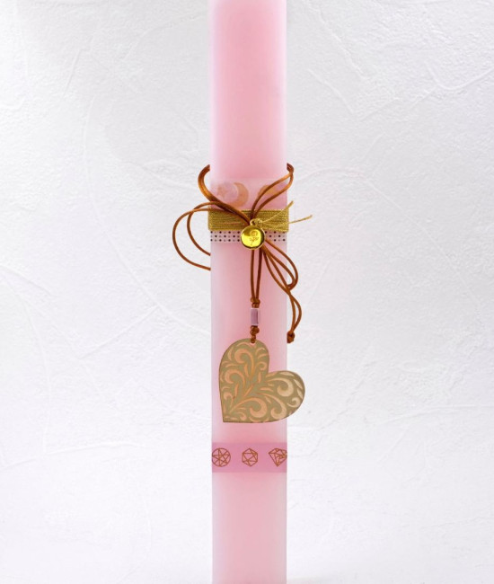 Λαμπάδα με γυναικείο κολιέ Λαμπάδα με γυναικείο κολιέ