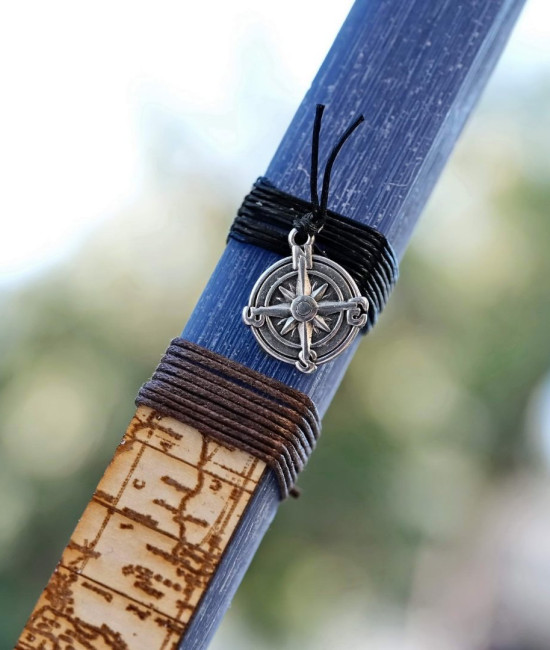 Ανδρική λαμπάδα Wooden tag Ανδρική λαμπάδα Wooden tag