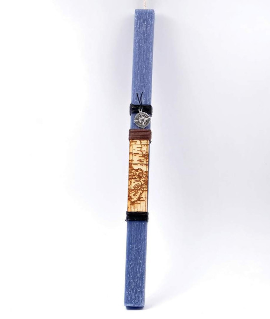 Ανδρική λαμπάδα Wooden tag Ανδρική λαμπάδα Wooden tag