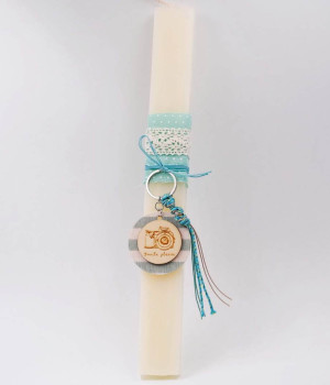 Easter candle for women with key-ring