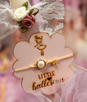 Ballerina Bracelet Easter Candle