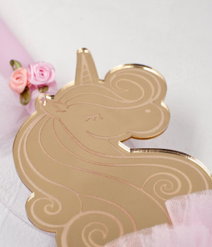 Κοριτσίστικη Λαμπάδα Plexi Unicorn
