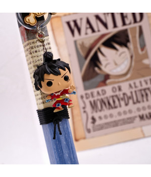 Λαμπάδα με μπρελόκ Luffy One Piece