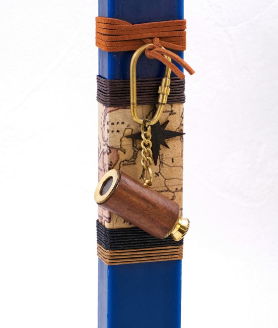 Τelescope Men's Keyring Easter Candle