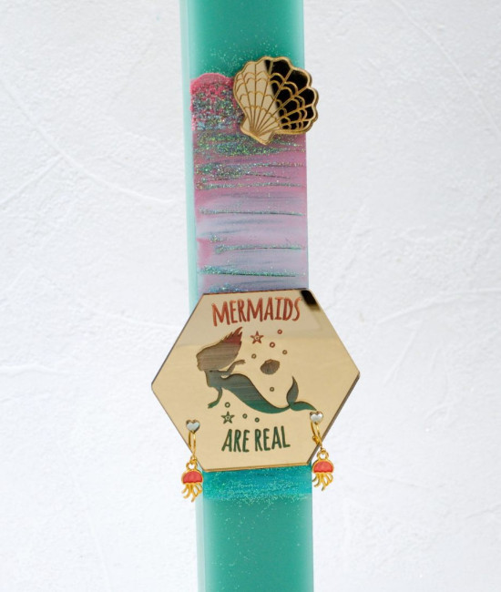 Λαμπάδα με Σκουλαρίκια Mέδουσα Λαμπάδα με Σκουλαρίκια Mέδουσα