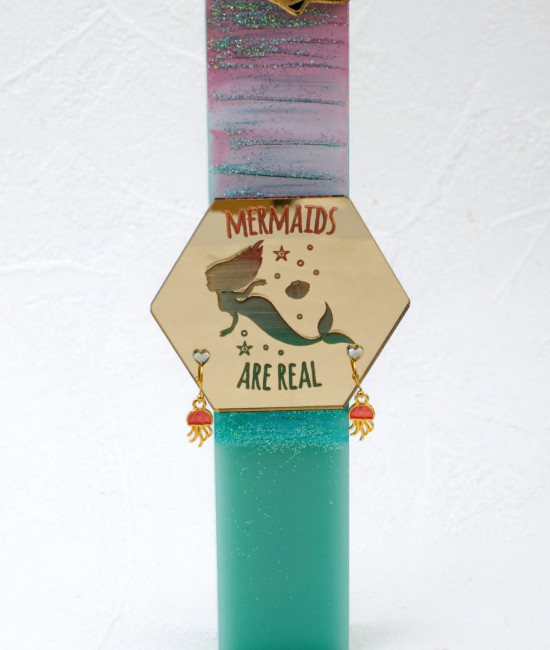 Λαμπάδα με Σκουλαρίκια Mέδουσα Λαμπάδα με Σκουλαρίκια Mέδουσα