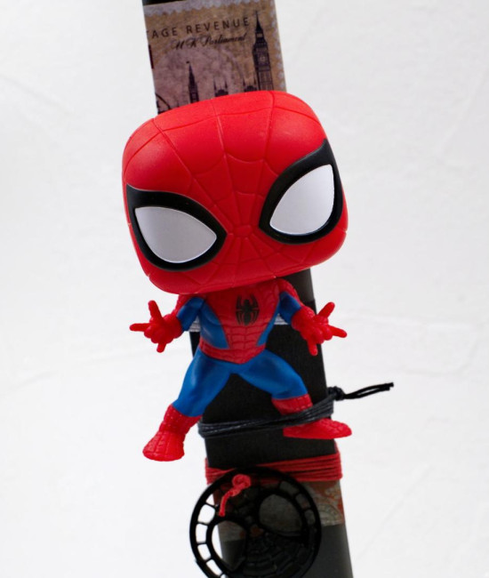 Λαμπάδα με φιγούρα Spiderman Λαμπάδα με φιγούρα Spiderman