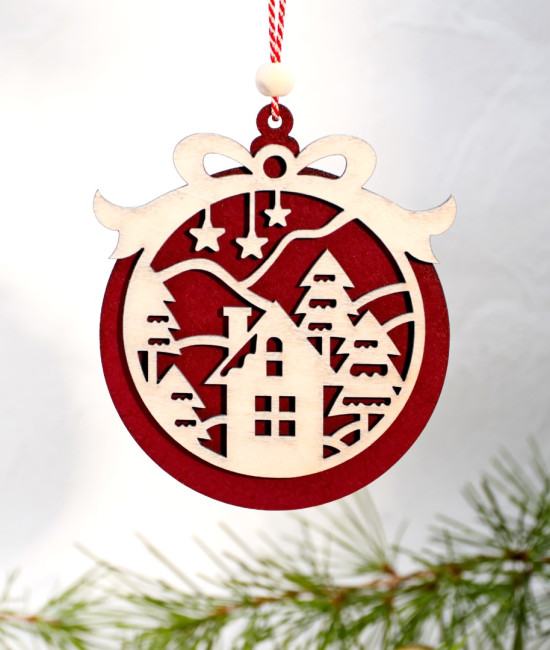 Χριστουγεννιάτικο Στολίδι House Bauble