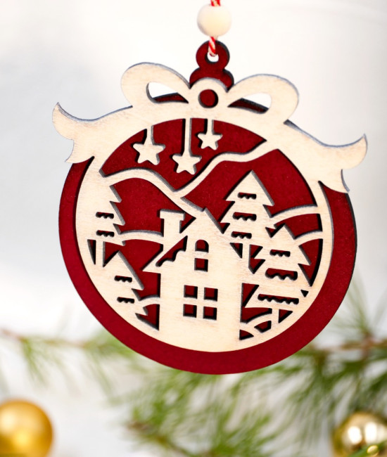 Χριστουγεννιάτικο Στολίδι House Bauble