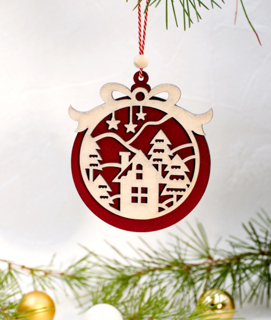 Χριστουγεννιάτικο Στολίδι House Bauble