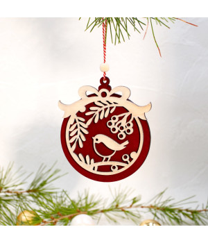Χριστουγεννιάτικο Στολίδι Robbin Bauble