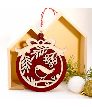 Χριστουγεννιάτικο Στολίδι Robbin Bauble
