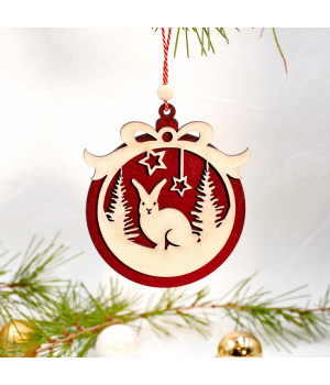 Χριστουγεννιάτικο Στολίδι Rabbit Bauble