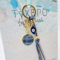 Μπρελόκ-γούρι Blue Evil Eye