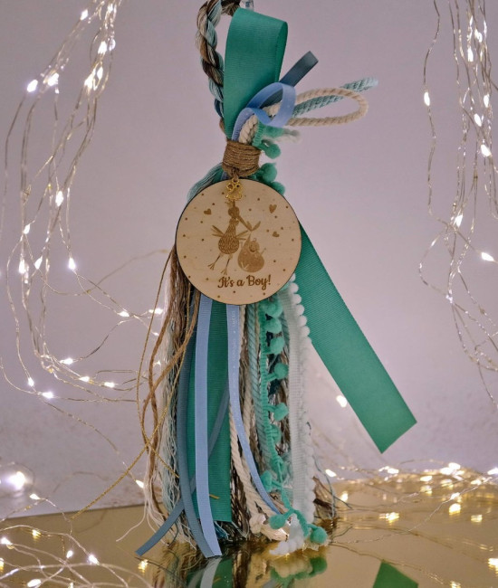 Ξύλινο γούρι It's a boy Ξύλινο γούρι It's a boy