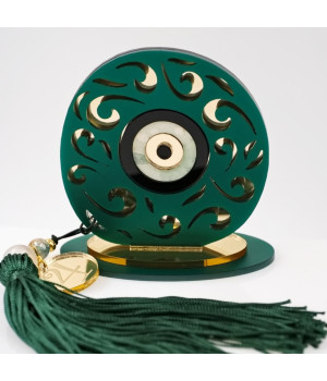 2026 Lucky Charm Evil Eye Plexiglass Green