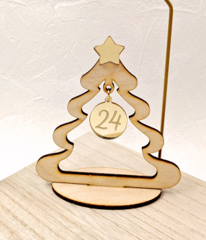 Lucky Wooden Tree 2024