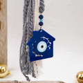 Κρεμαστό Γούρι 2026 Blue Christmas House
