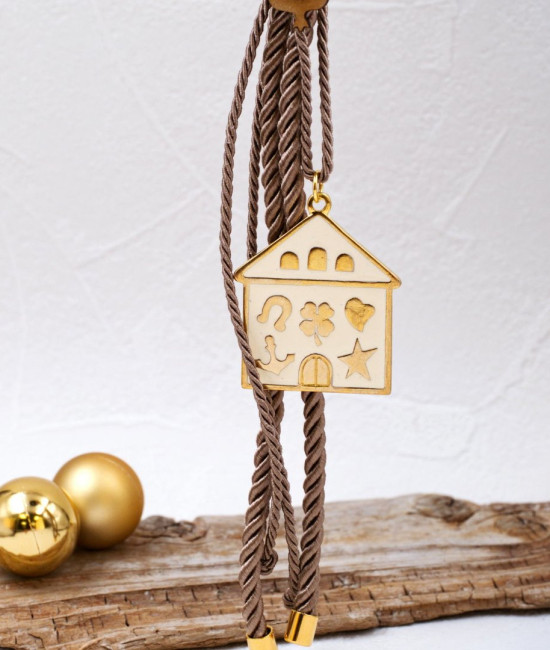 Γούρι 2026 με Σπίτι από Σμάλτο Γούρι 2026 με Σπίτι από Σμάλτο