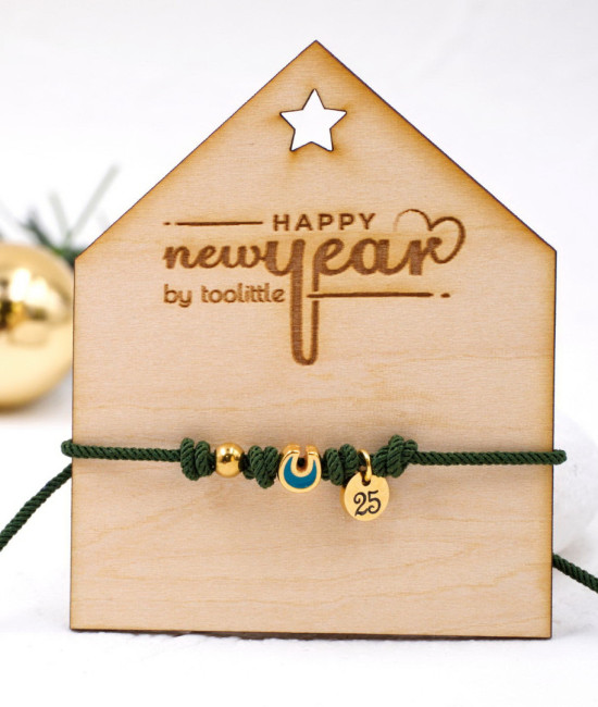 Happy New Year 2025 Lucky Bracelet 
