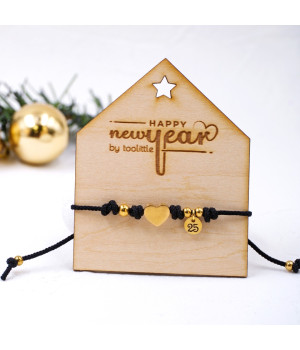 2025 Inox Heart Lucky Bracelet