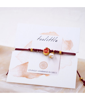 2025 Enamel Pomegranate Lucky Bracelet