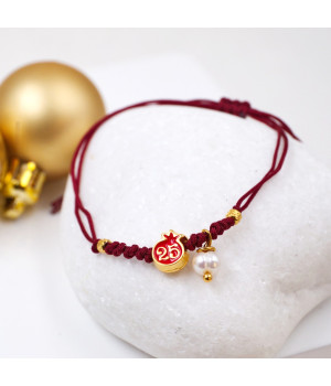 2025 Enamel Pomegranate Lucky Bracelet