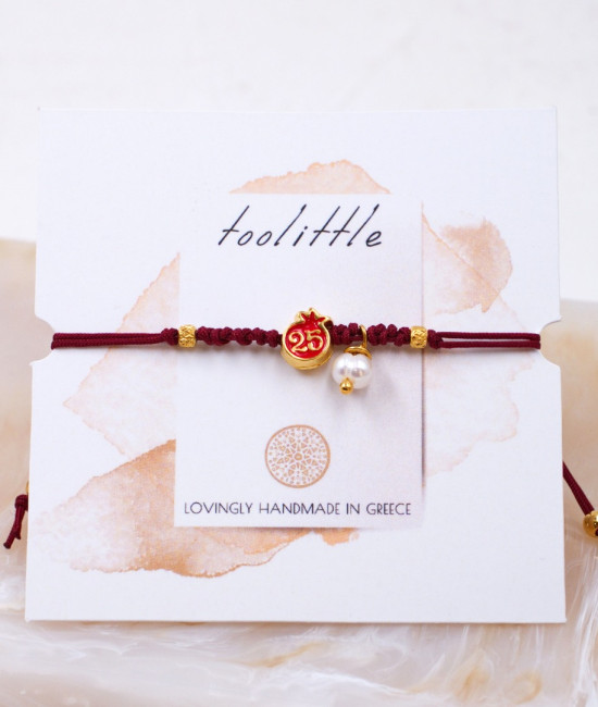 2025 Enamel Pomegranate Lucky Bracelet
