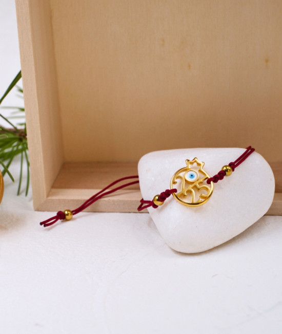 2025 Pomegranate Lucky Bracelet with Evil Eye 2025 Pomegranate Lucky Bracelet with Evil Eye