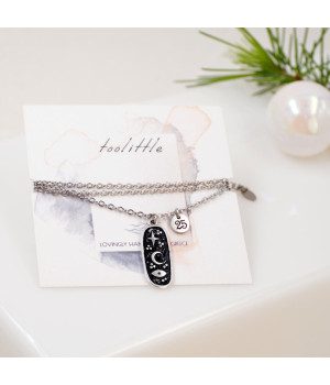 Silver Celest Lucky Necklace 2025