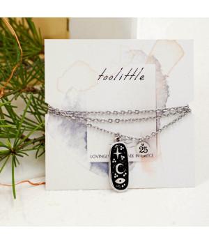 Silver Celest Lucky Necklace 2025