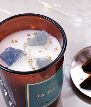 Scented 2026 Lucky Candle with Evil Eye – Handmade in Greece