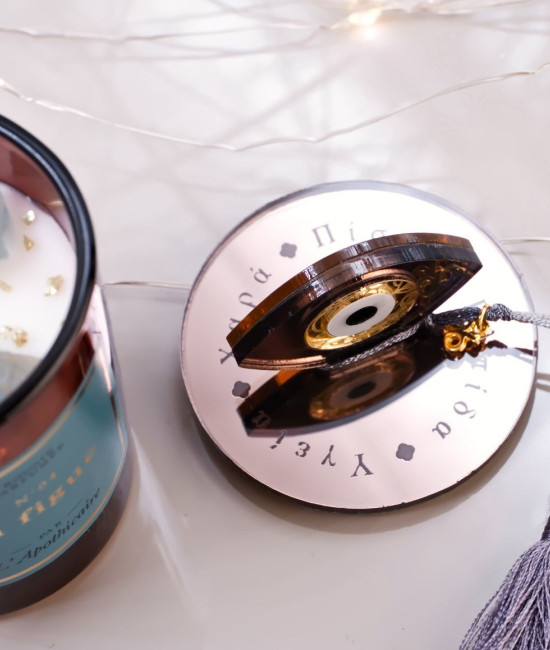 Scented 2026 Lucky Candle with Evil Eye – Handmade in Greece Scented 2026 Lucky Candle with Evil Eye – Handmade in Greece