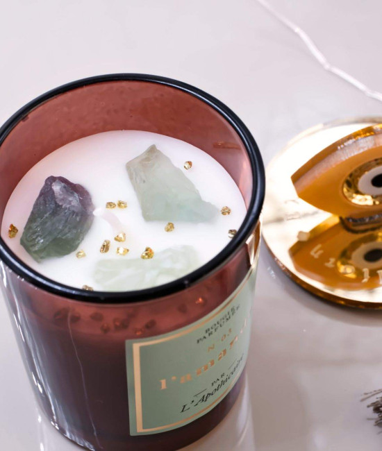 Scented 2026 Lucky Candle with Evil Eye – Handmade in Greece Scented 2026 Lucky Candle with Evil Eye – Handmade in Greece