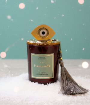 Scented 2026 Lucky Candle with Evil Eye – Handmade in Greece